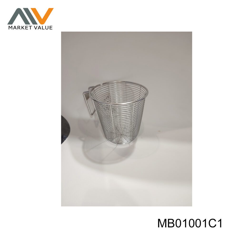 Ss Frence Fryer Bucket Shape With Long Handle