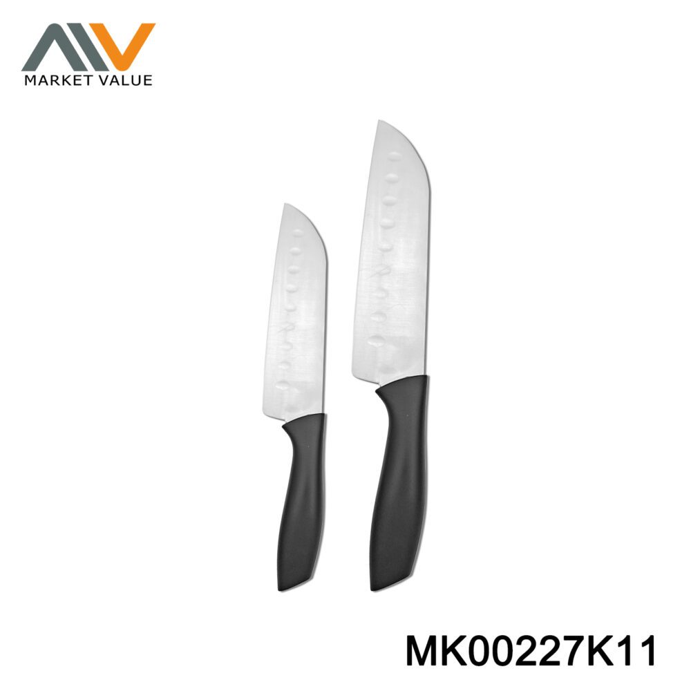 2Pcs Santuko Knives Set Wiht Pp Handle Db