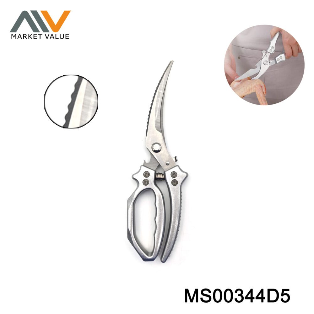 Ss Kitchen Meat Shear Aulminune Handle Db