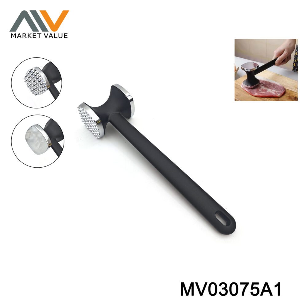 Plastic Hnalde Zinc-Alloy Head Meat Hammer  Tc