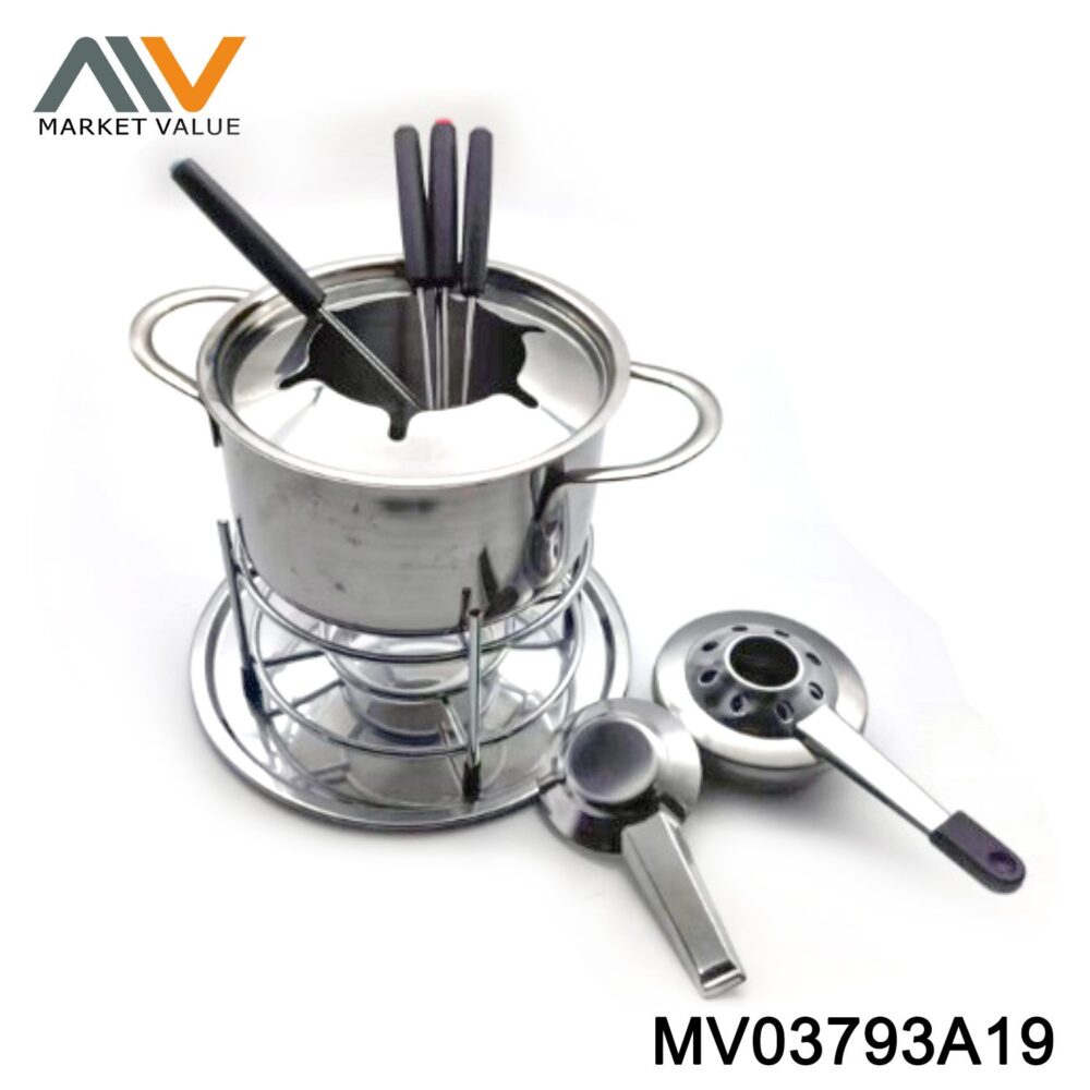 Sets Of 11Pcs Fondue Set In Color Box