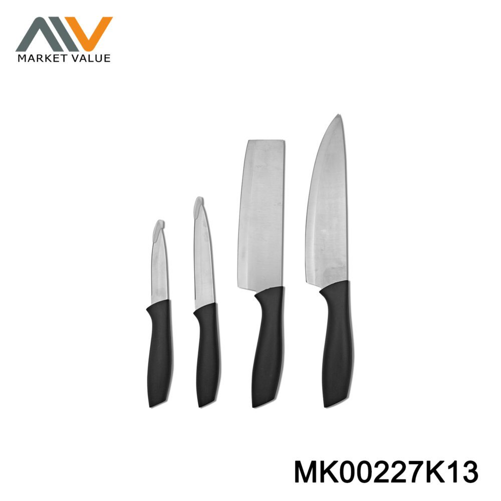 4Pcs Knife Set Wiht Pp Handle