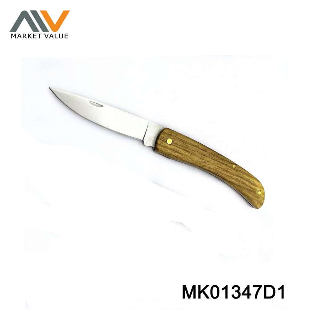 Folding Pocket Knife With Rosewood Handle