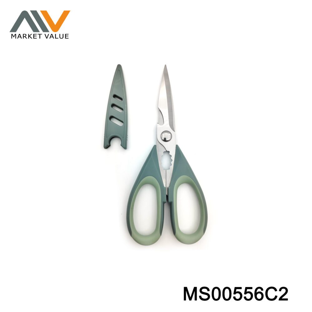 Deluxe Kitchen Shear Mulity Function Pp Tpr Handle Tc