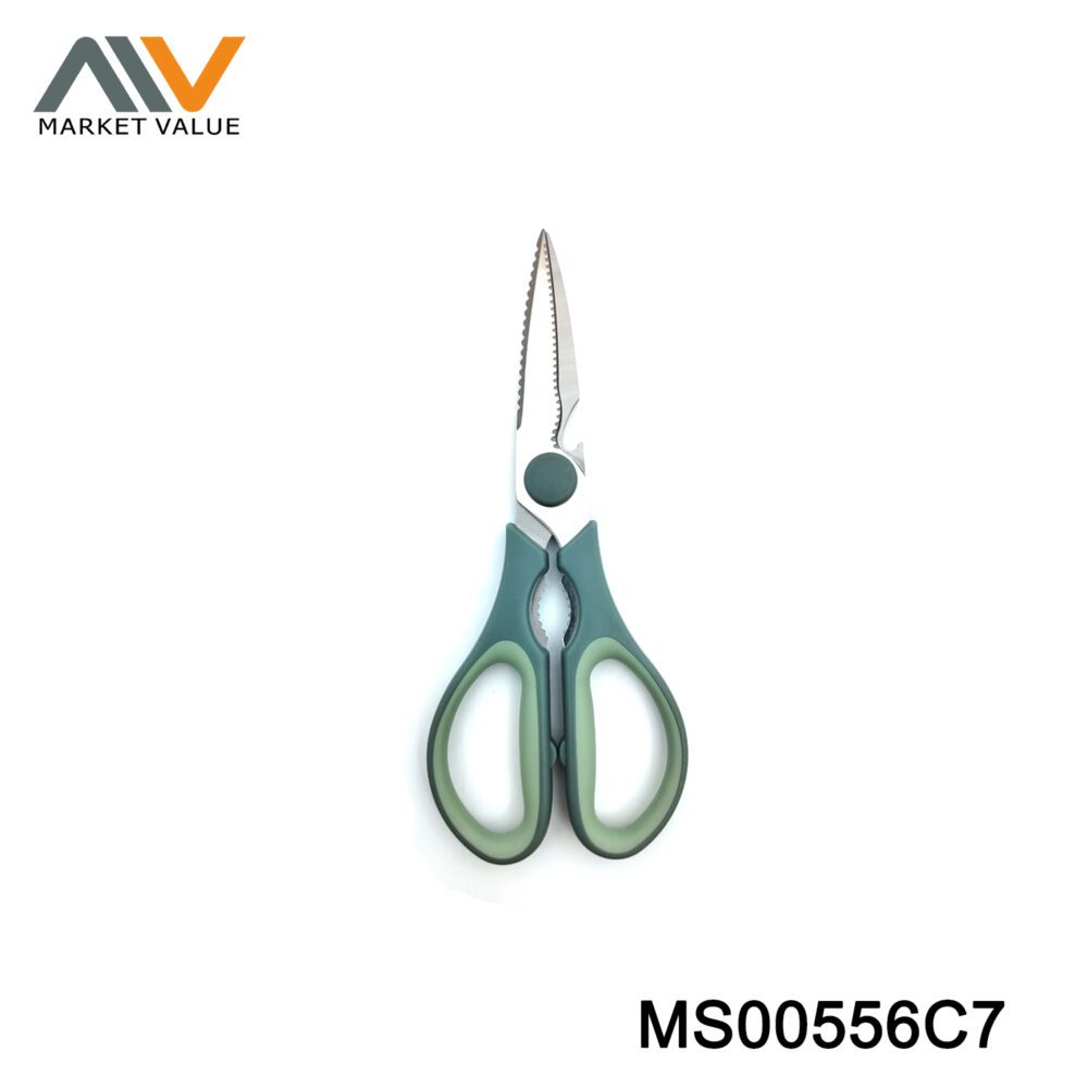 Deluxe Kitchen Shear Mulity Function Pp Tpr Handle Tc