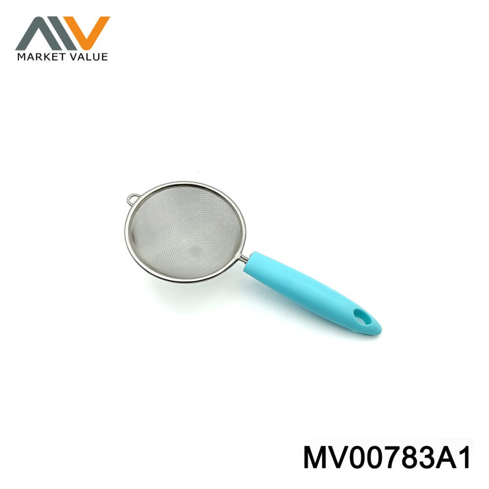 10Cm Ss Strainer With Pp Handel Tc