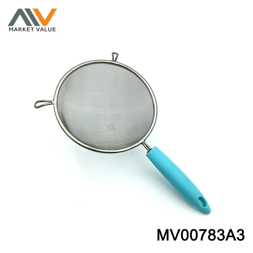 16Cm Ss Strainer With Pp Handel Tc