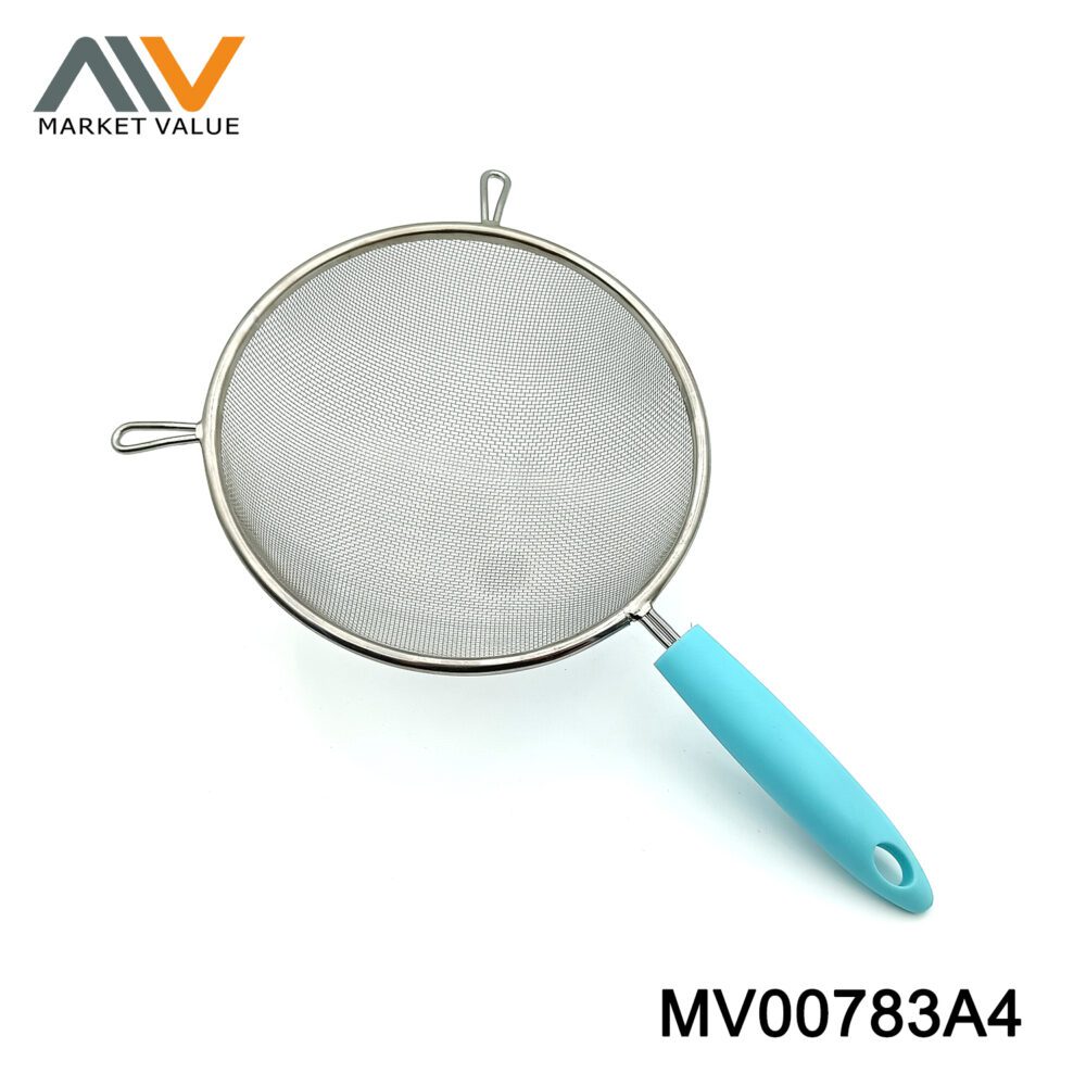 18Cm Ss Strainer With Pp Handel Tc