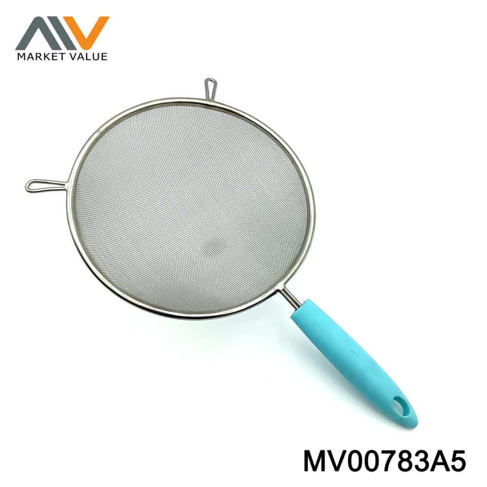 20Cm Ss Strainer With Pp Handel Tc