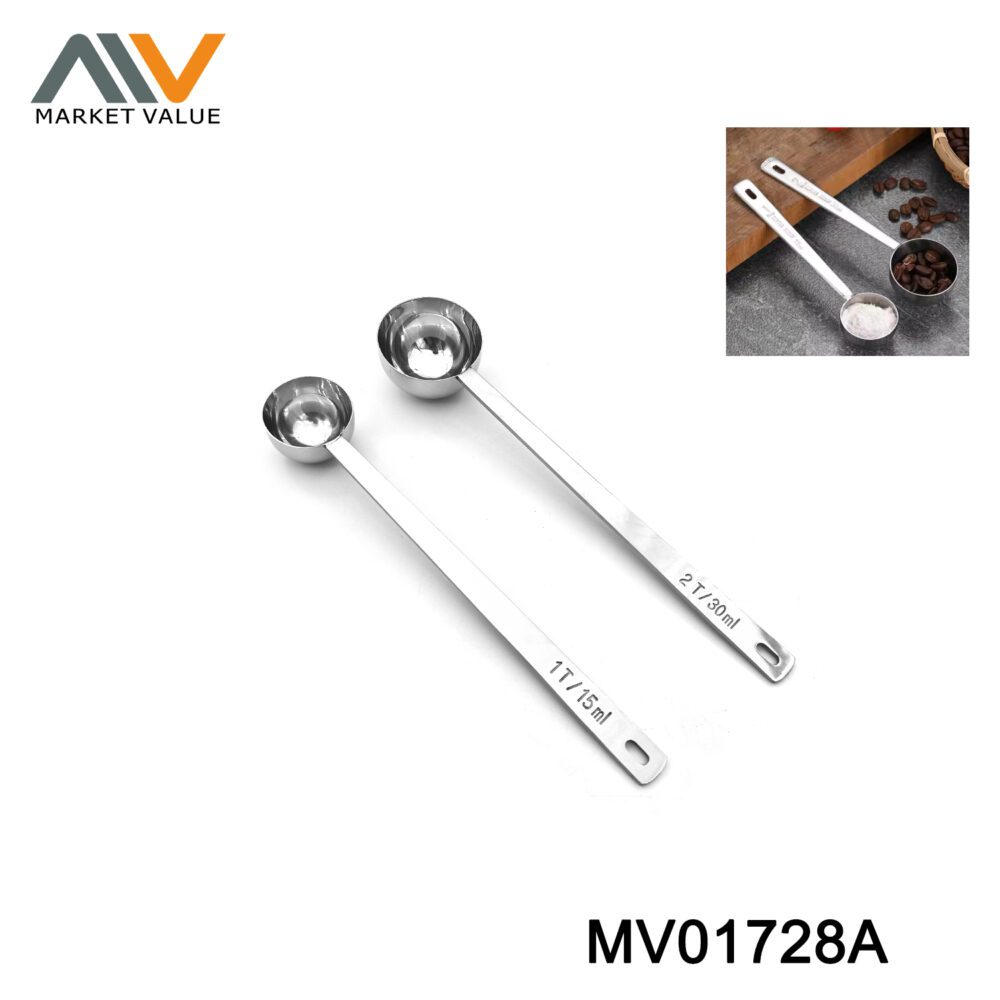 2Pcs S/S Coffee Spoon