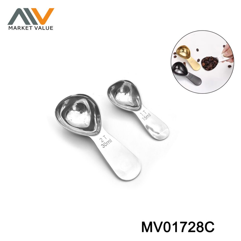 2Pcs S/S Coffee Spoon