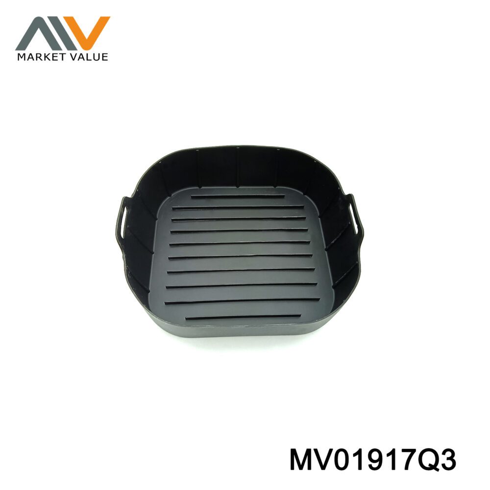 Silicone Spuare Air Fryer Pan Paper