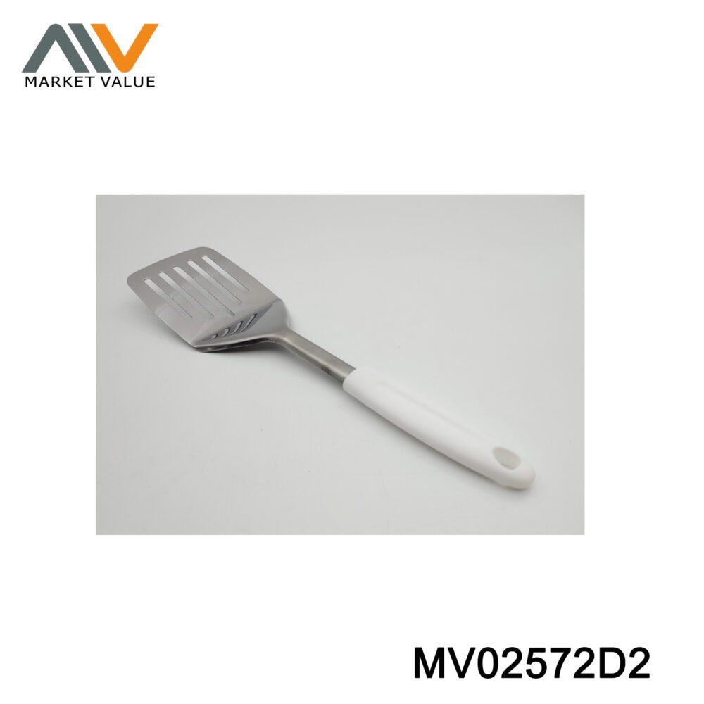 S/S Spatula With Plastic Handle