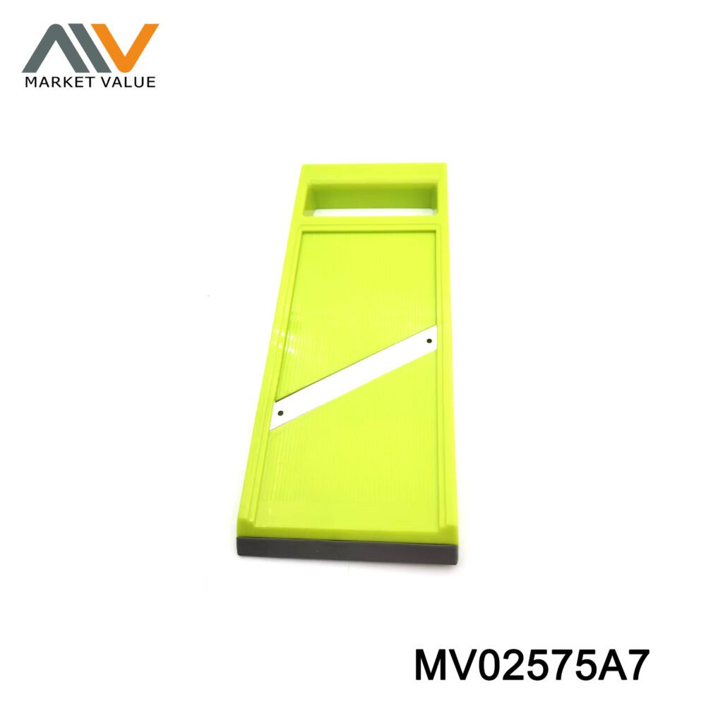 Ss Single Knife Slicer Withplastic Handle