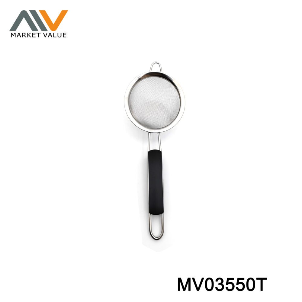 12Cm Ss Strainer With Pp Handle Tc