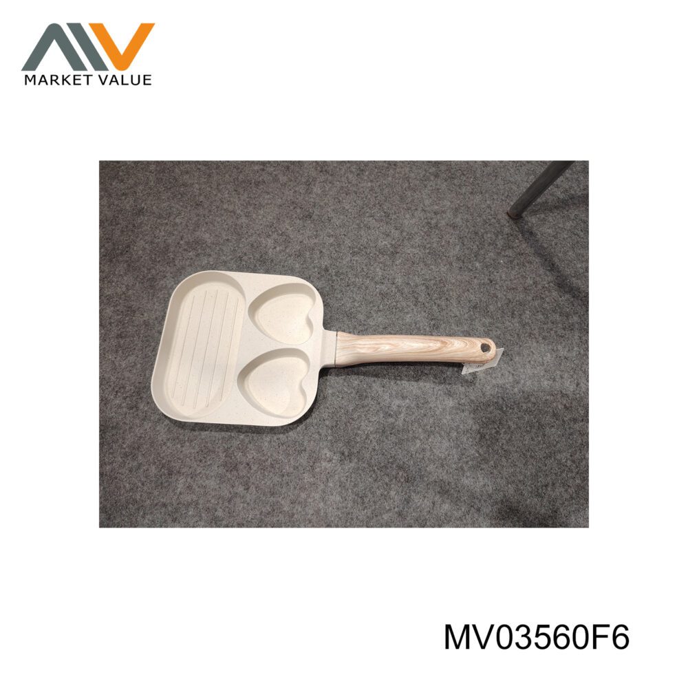 Cast Aluminium Breadfast Pan With Handle