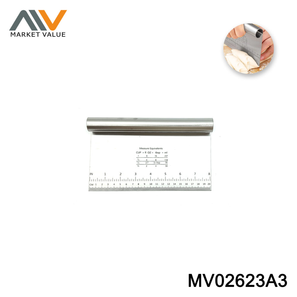 S/S GRIDDLE SCRAPER CHOPPER