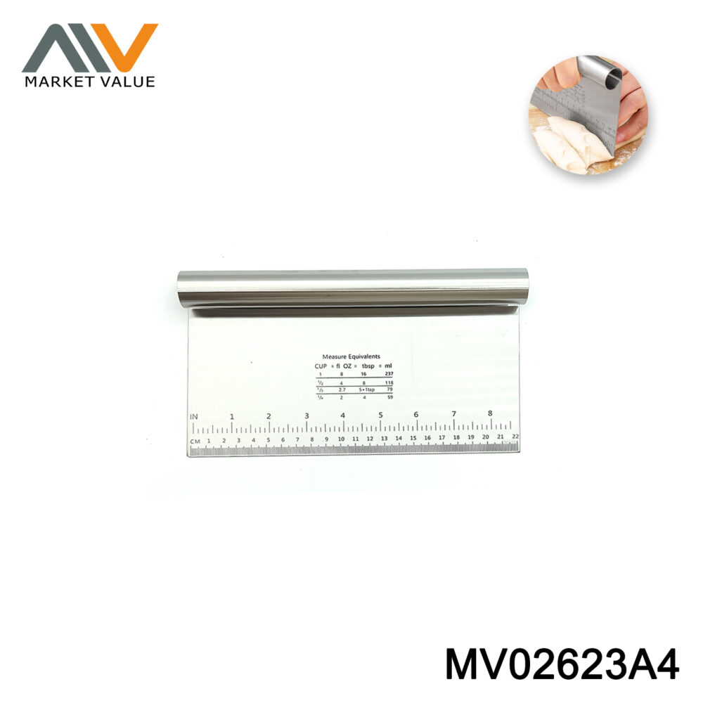 S/S GRIDDLE SCRAPER CHOPPER