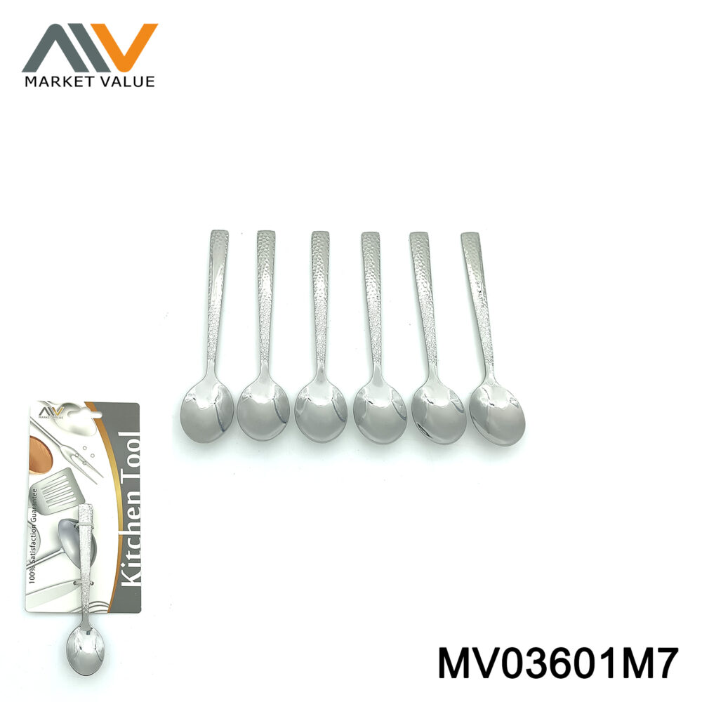6PCS Stainless Steel Coffee Spoon Set