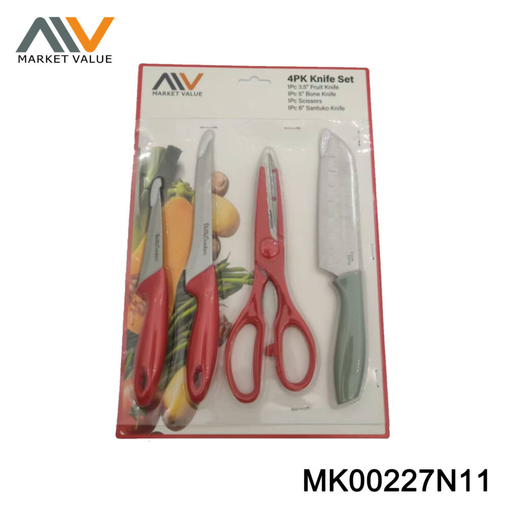 4PK SS Knife Set BC