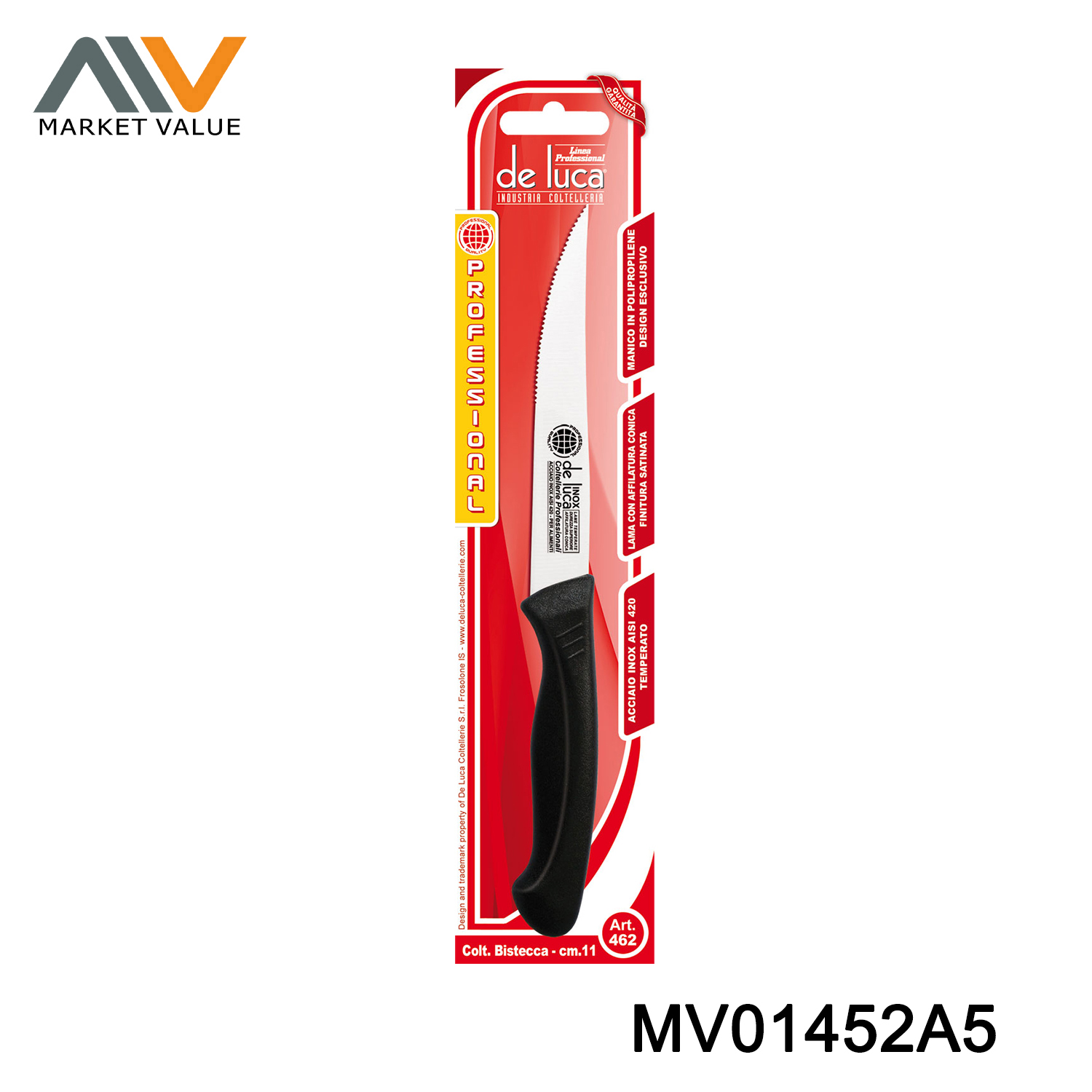 4.25" Steak knife With PP Hand