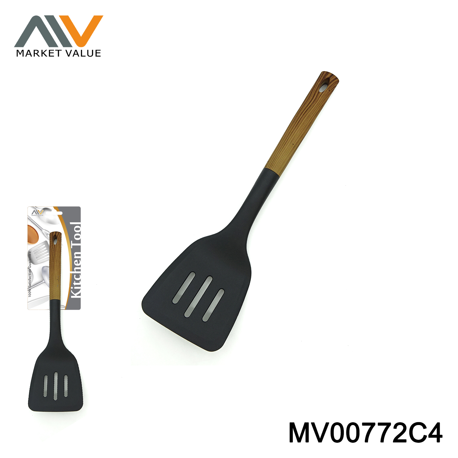 NYLON SLOTTED TURNER WITH PP HANDLE