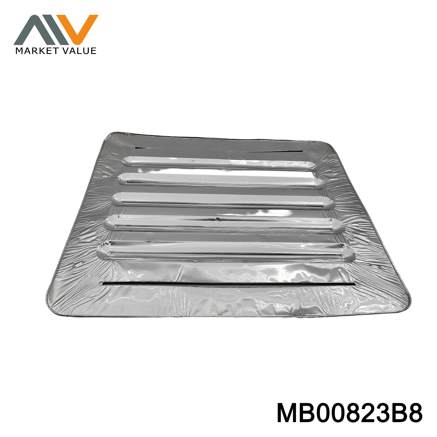 Aluminum BBQ MAT Square in Polbag