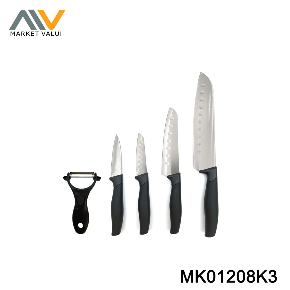 5PK Knife Set Titimum Coated DB