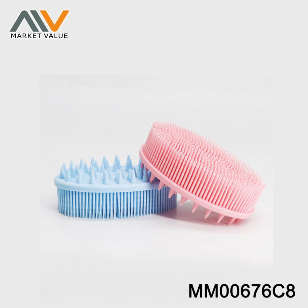 Silicone Shower and Massage Brush Window BOX