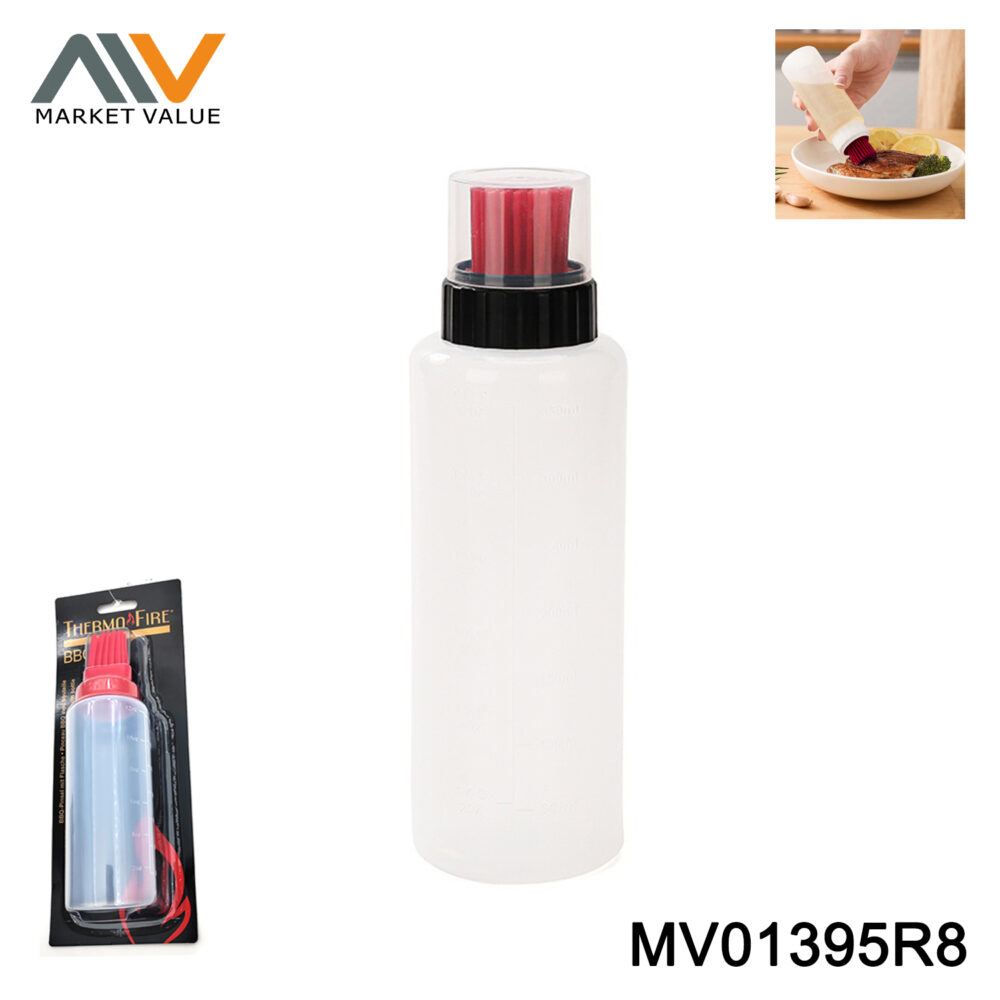 350ML Silicone Brush and bottle BC