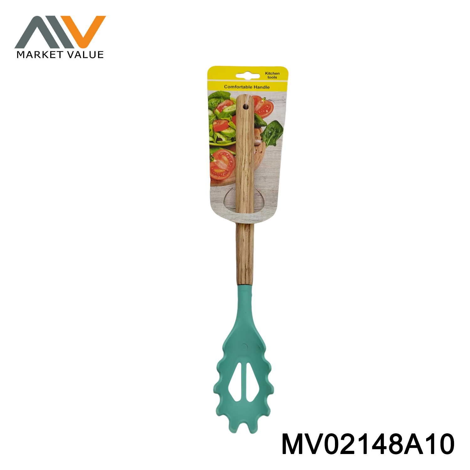 Silicone SPAGHETTI Beech Handle TC