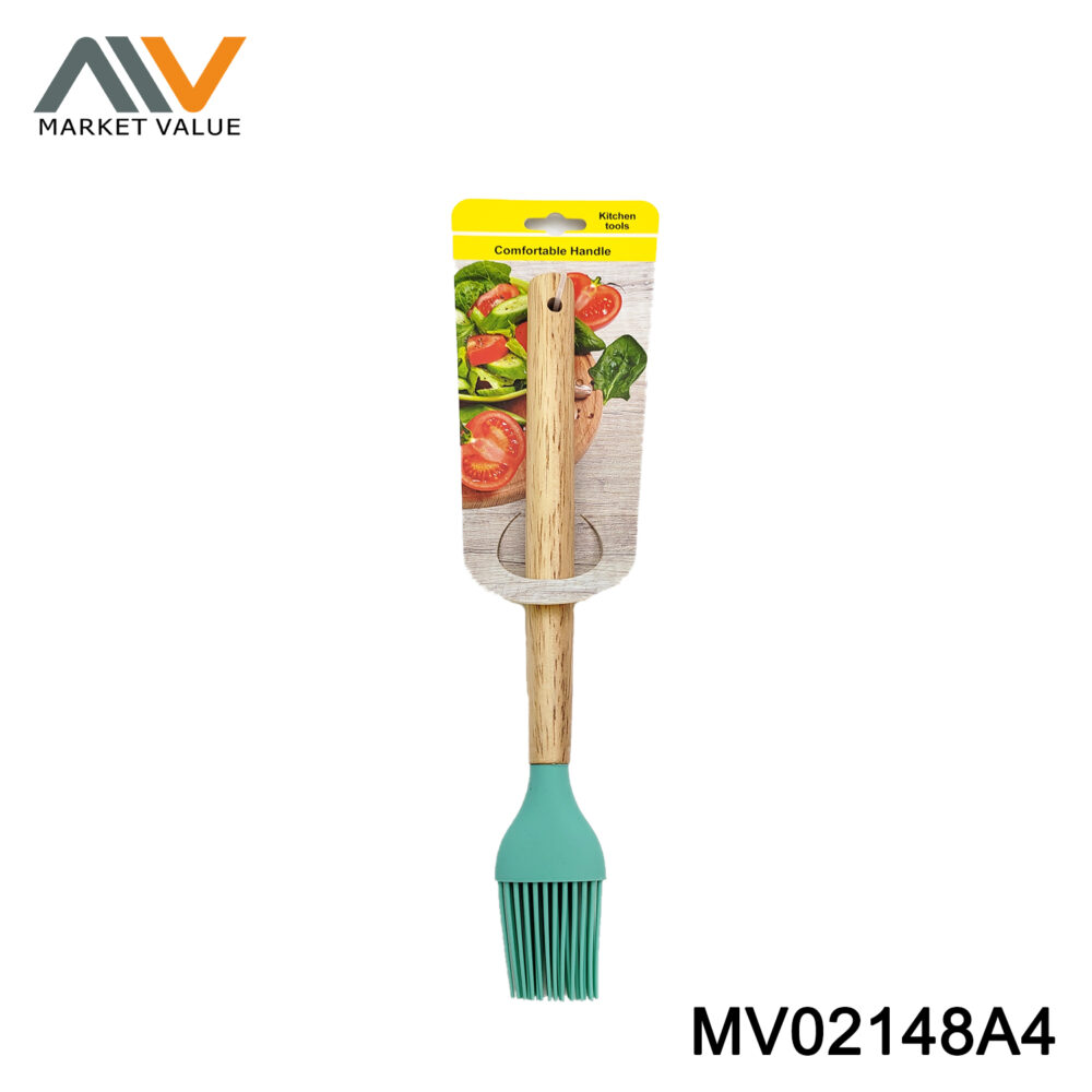 Beech Wooden HANDLE SILICONE BRUSH TC