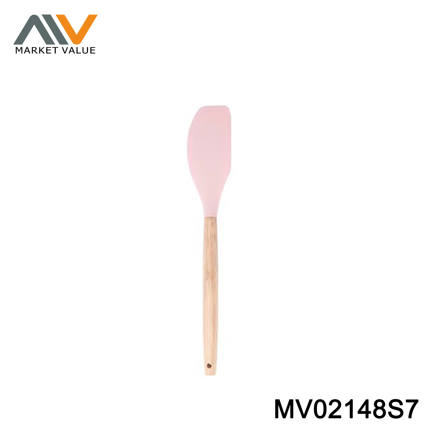 MINI SILICONE SCRAPER Beech Handle TC