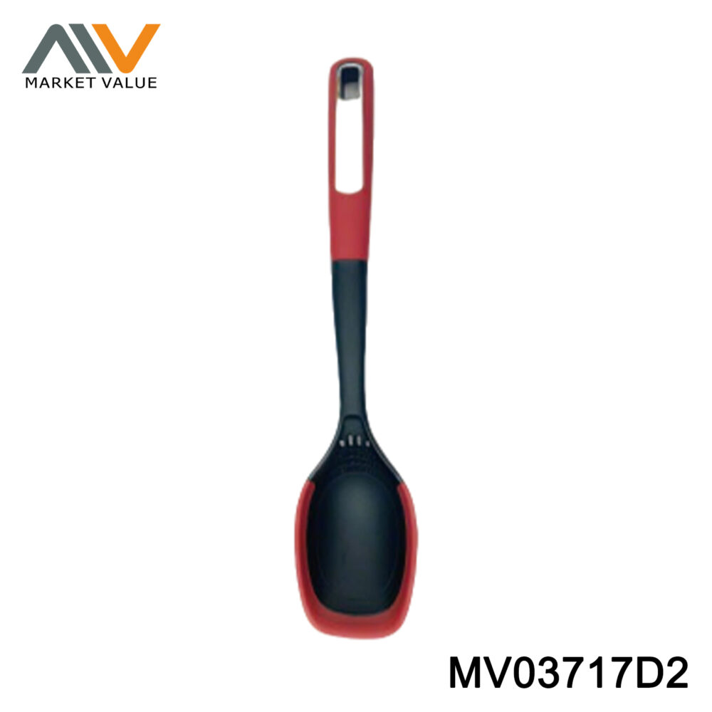 PP Handle Nylon AND Silicone edge Spoon TC