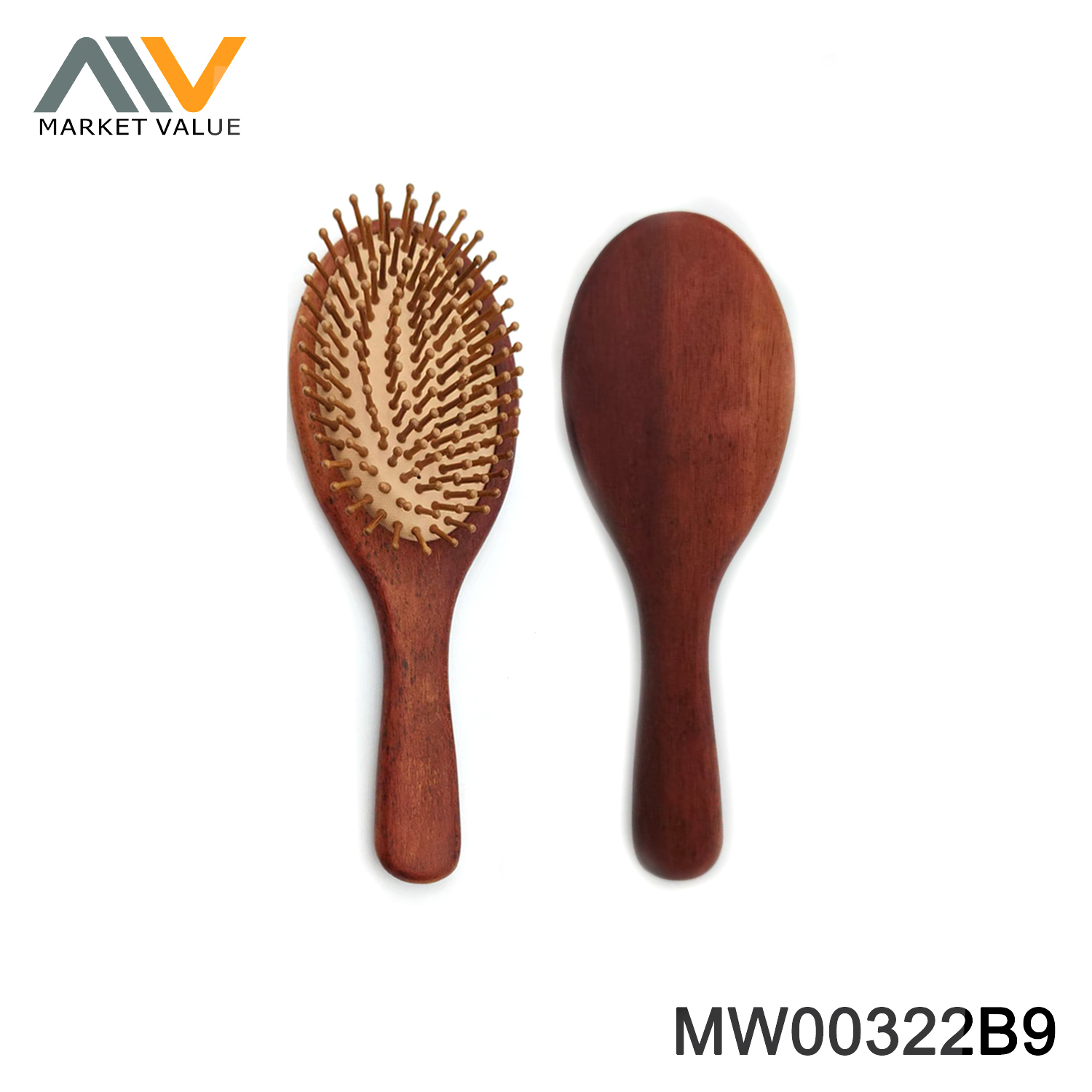 Massage Comb with Wooden Handle