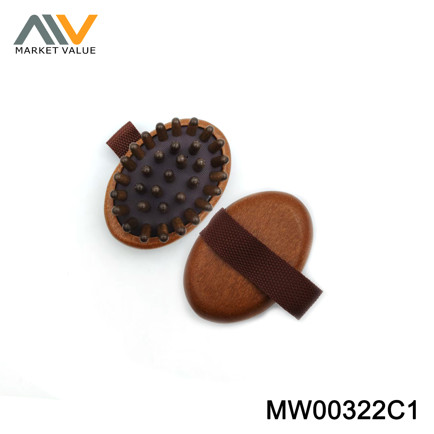 Massage Comb with Wooden Handle