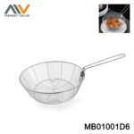 25CM Fry Basket Detachable handle
