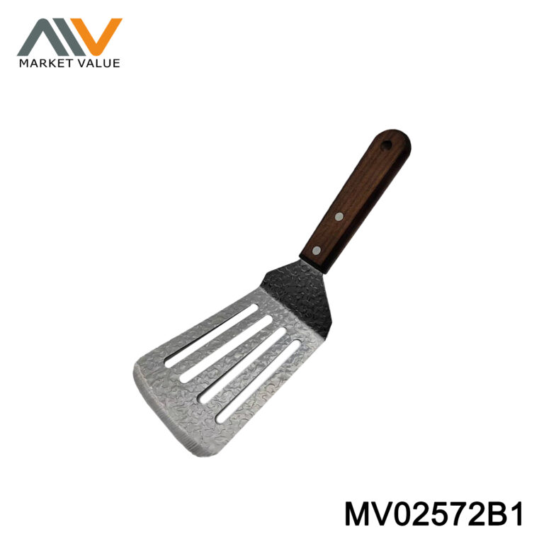 SS Sloted Turner Wooden Handle TC