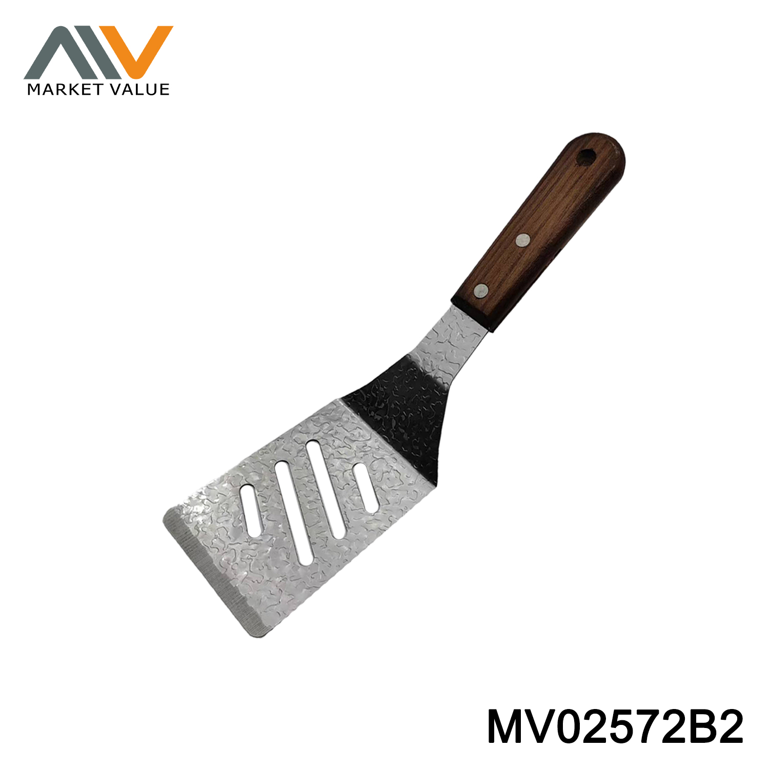 SS Sloted Turner Wooden Handle TC