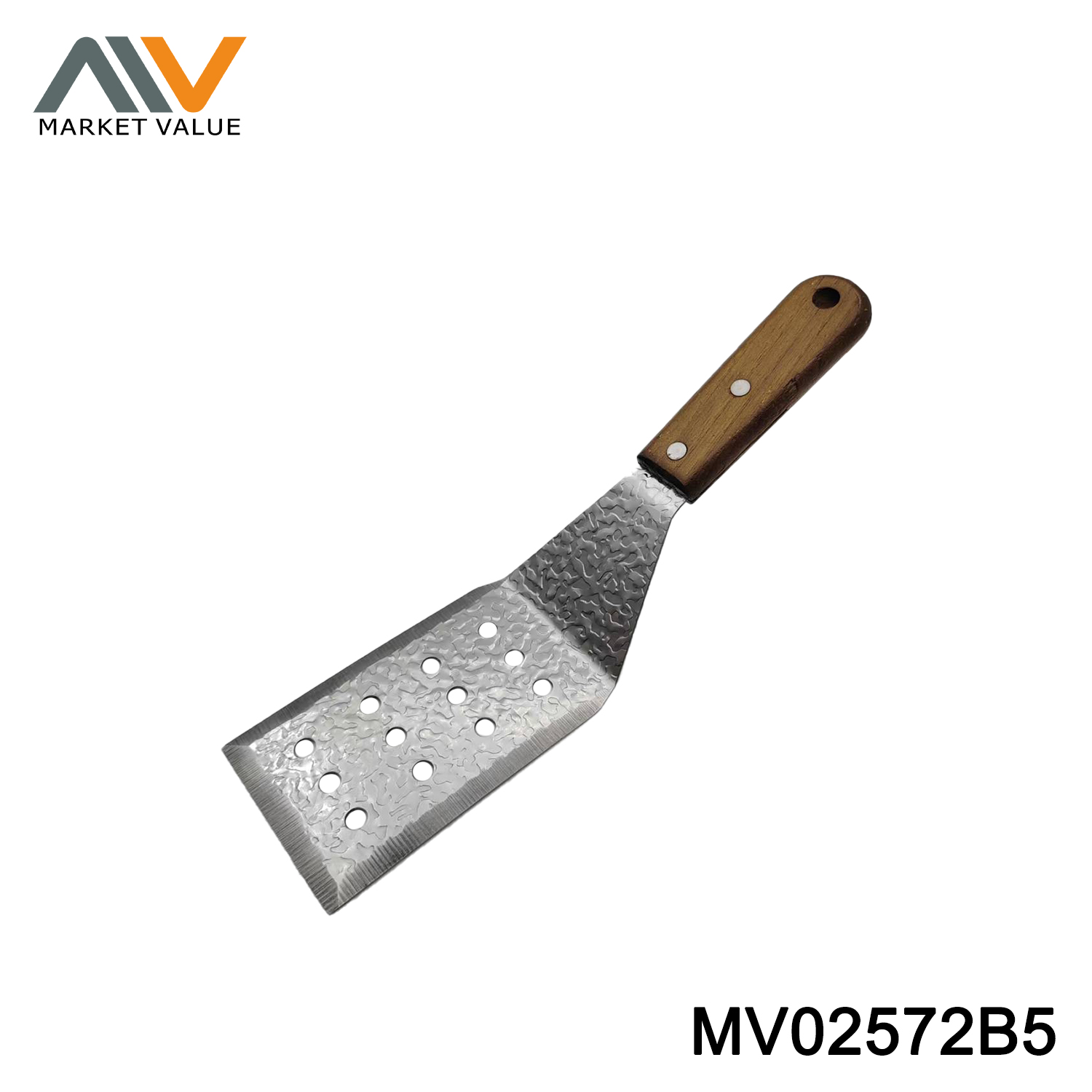 SS Sloted Turner Wooden Handle TC