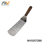 SS Sloted Turner Wooden Handle TC
