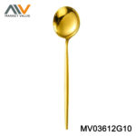 Gold Dinner Spoon Set (4 piece) With Gold Plated