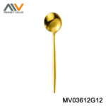 Gold Tea Spoon Set (4 piece) With Gold Plated