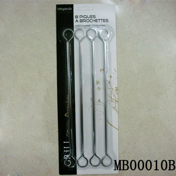 MB00010B 8 Pcs Chrome Zinc Stand