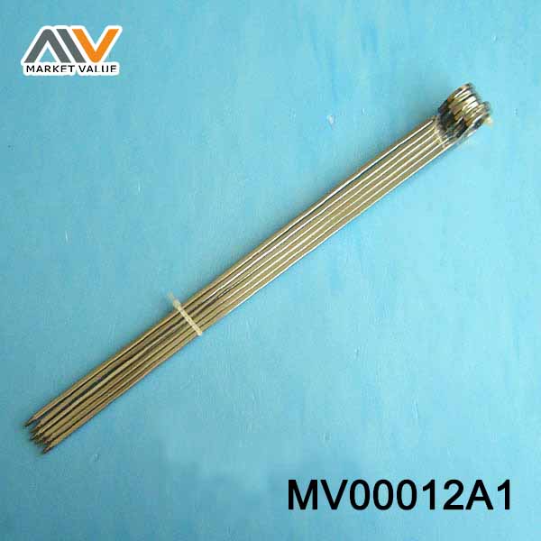 MB00012A1 8PCS BBQ SKEWER ROUND WIRE TIE CARD