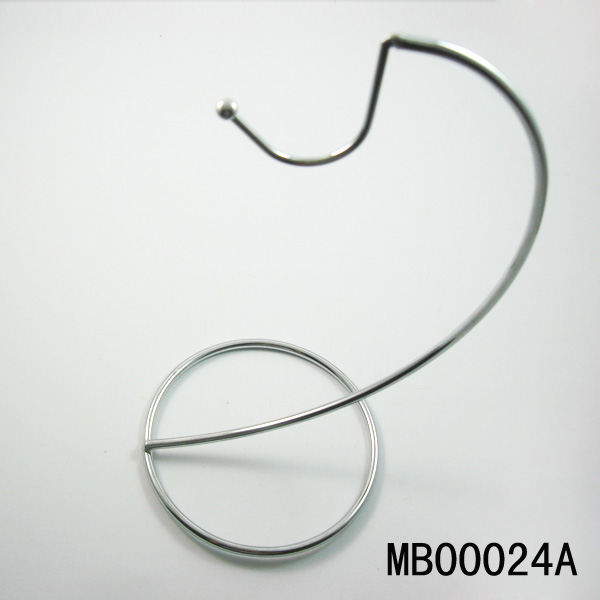 MB00024A Chrome Banana Hanger Tag