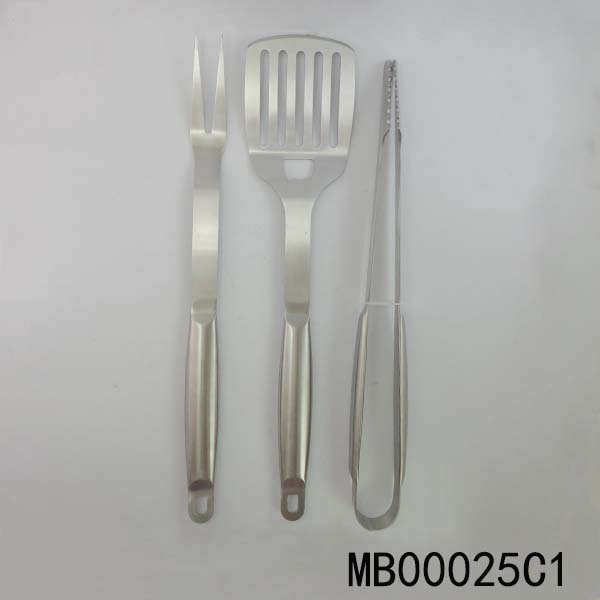 MB00025C1 3Pcs S/S Bbq Tools Wheel Card