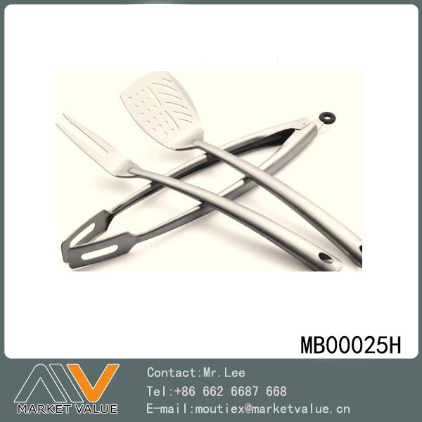 MB00025H 3Pcs S/S Bbq Tools