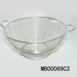 26Cm S/S Fruit Basket/Strainer With Handle(Ear)