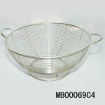 28Cm S/S Fruit Basket/Strainer With Handle(Ear)